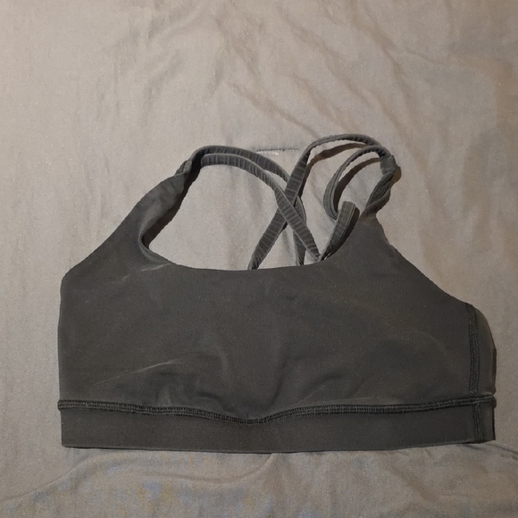 lululemon athletica Charcoal Sports Bra - Picture 4 of 8